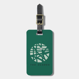Arrow The Glades City Map Luggage Tag