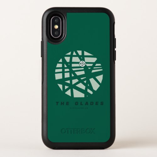 Arrow  The Glades City Map OtterBox Symmetry iPhone X Case