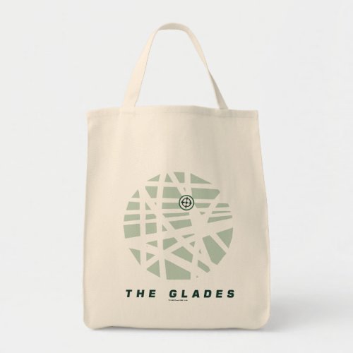 Arrow  The Glades City Map Tote Bag