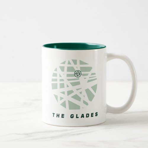 Arrow  The Glades City Map Two_Tone Coffee Mug