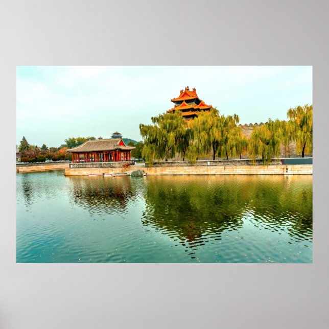 Arrow Tower | Forbidden City Moat Poster (Front)