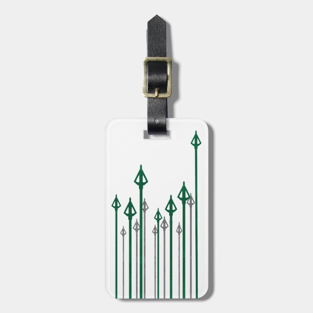 Arrow | Vertical Arrows Graphic Luggage Tag (Front Vertical)