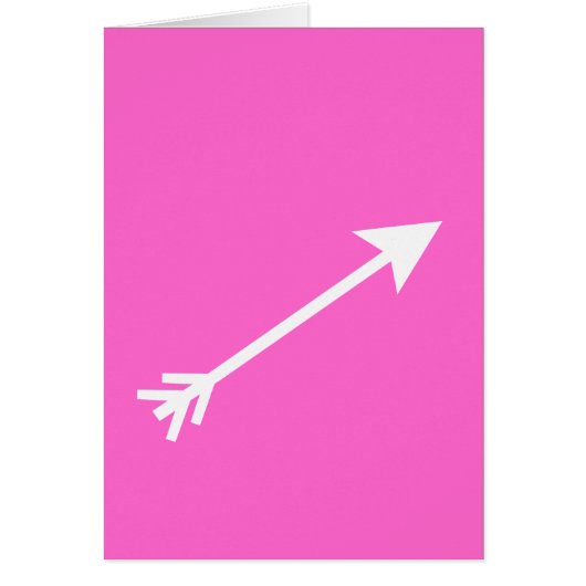 Arrow White 35deg The MUSEUM Zazzle Gifts (Front)