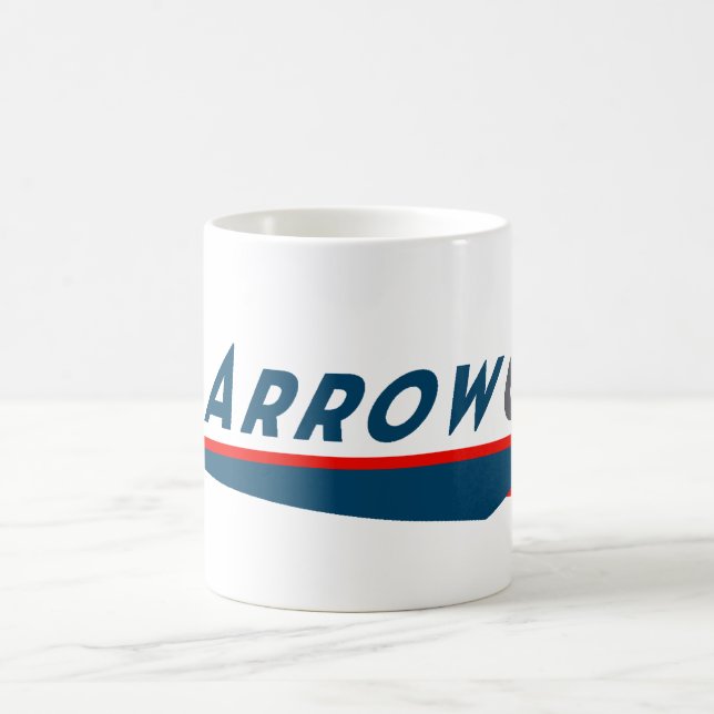 ArrowCat White 11 oz Classic White Mug (Center)