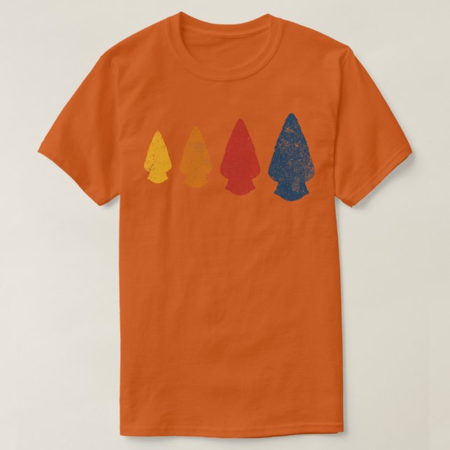Arrowhead Artifact Arrowhead Hunting T-Shirt (Design Front)