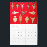 ARROWHEAD COLLECTION CALENDAR<br><div class="desc">INDIAN ARTIFACTS I HAVE COLLECTED</div>