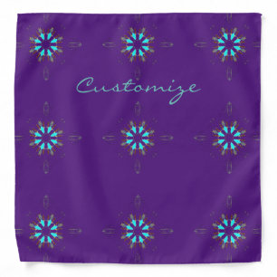 Arrowhead Feathers Pow-wow Thunder_Cove Bandana