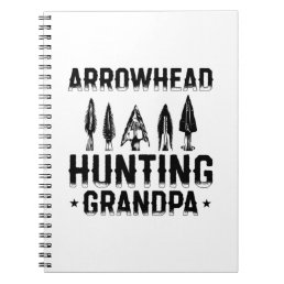 Arrowhead Hunter | Arrowhead Hunting Gift Ideas Notebook