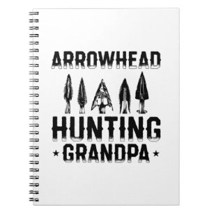 Arrowhead Hunter   Arrowhead Hunting Gift Ideas Notebook