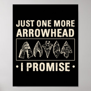 Arrowhead Hunting Arrowheads  Poster
