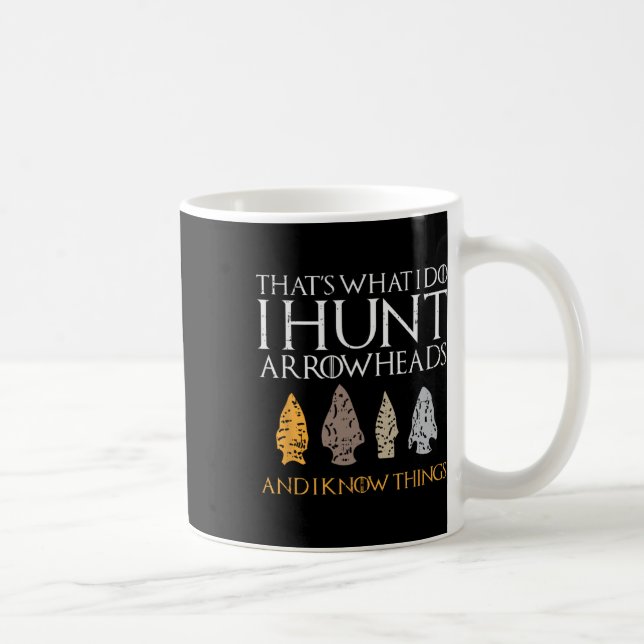 Arrowhead Hunting Hunting Lover Gift  Coffee Mug (Right)