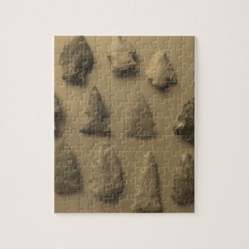 Arrowheads Jigsaw Puzzle by GreenCannon at Zazzle