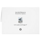 Arrowleaf Balsamroot Cards (Back Horizontal)