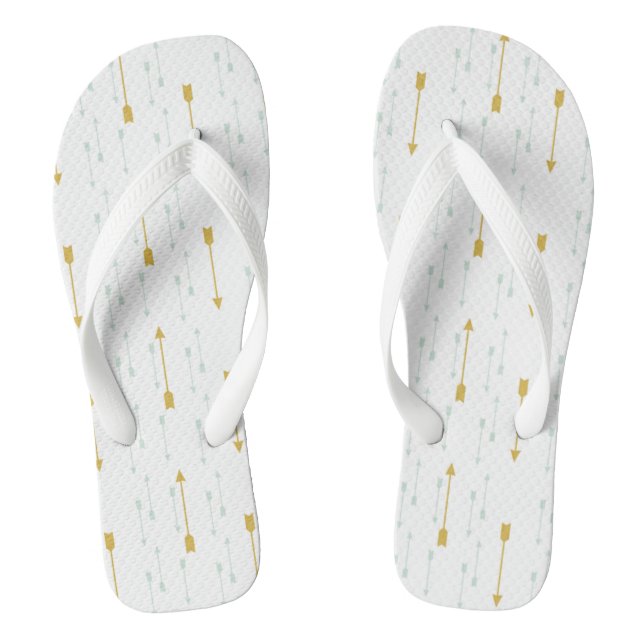 Arrows Flip Flops (Footbed)
