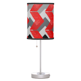 arrows modern pattern desk lamp