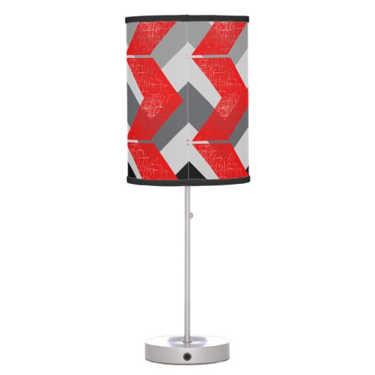 arrows modern pattern table lamp (Back)