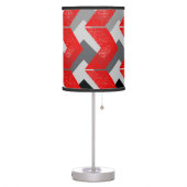 arrows modern pattern table lamp (Left)