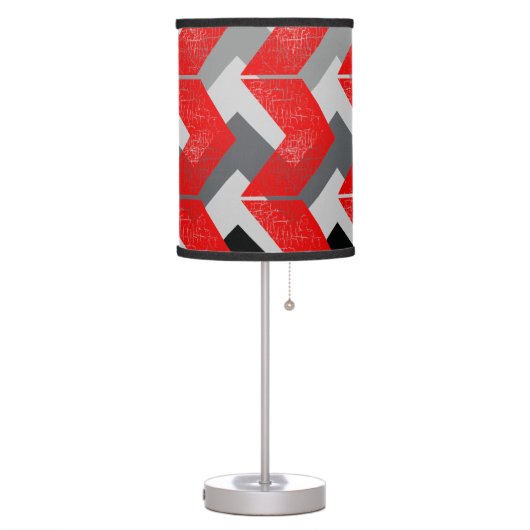 arrows modern pattern table lamp (Left)