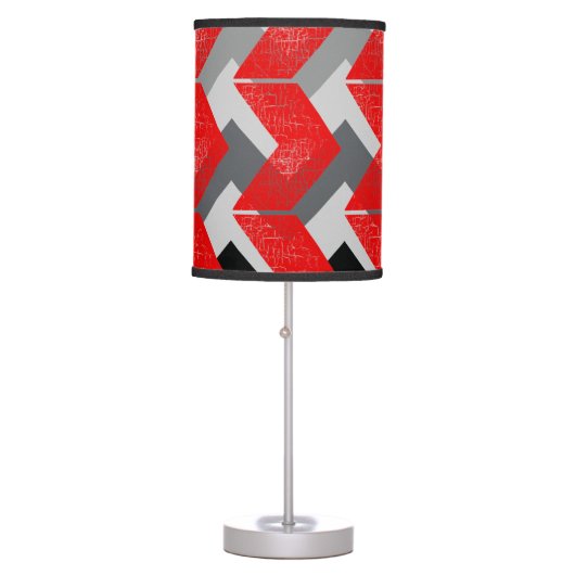 arrows modern pattern table lamp (Front)