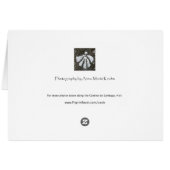 Arrows on the Camino Card (Back Horizontal)
