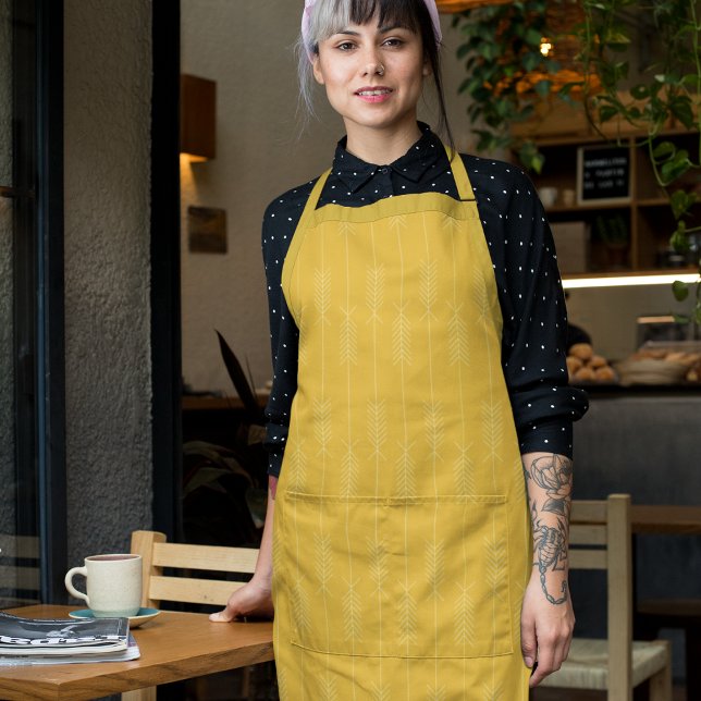 Arrows Pattern Apron (Apron)