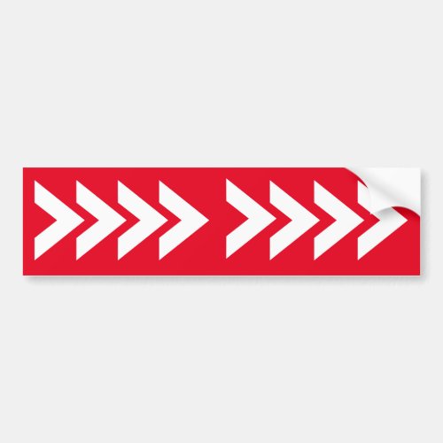 Arrows signsticker bumper sticker