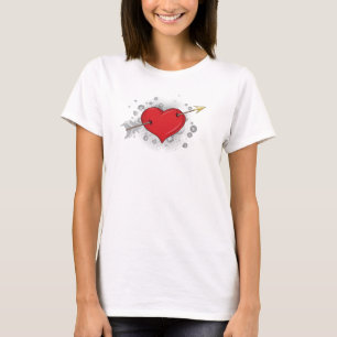 Arrows through the Heart T-Shirt is Love