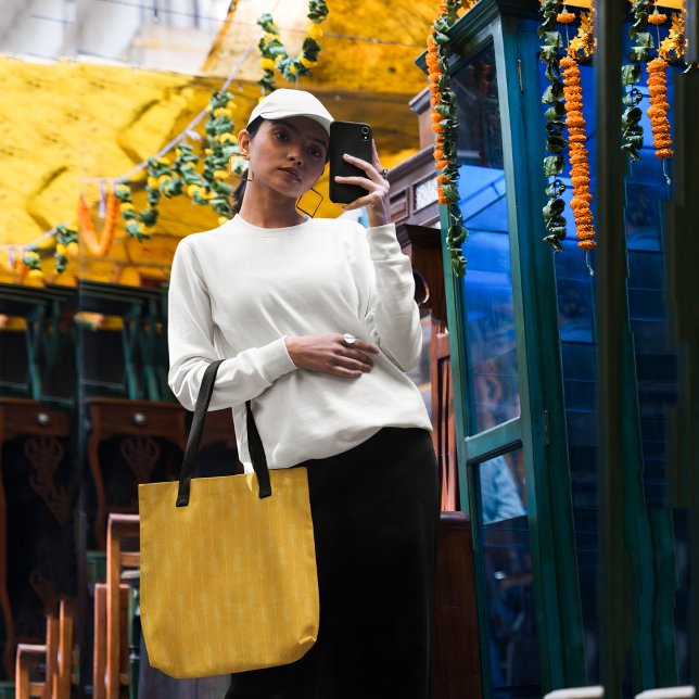 Arrows yellow tote bag (Creator Uploaded)