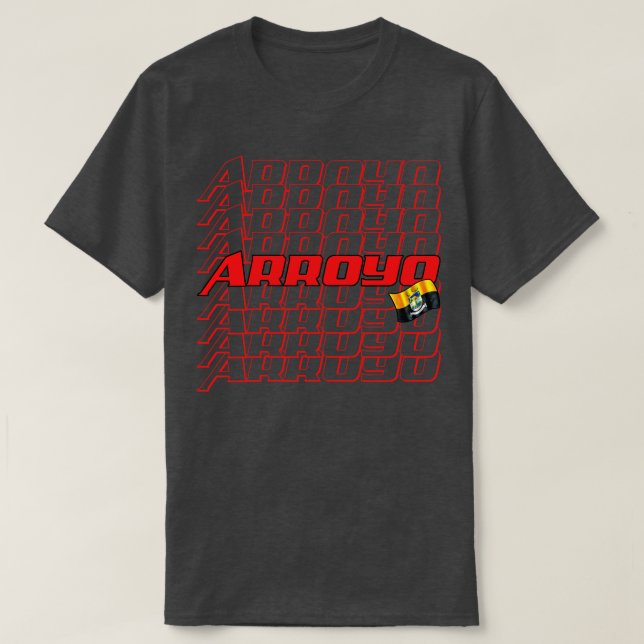 Arroyo Cascade text 3 T-Shirt (Design Front)