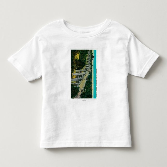 Arroyo Seco Bridge, Colorado Street Bridge Toddler T-shirt (Front)