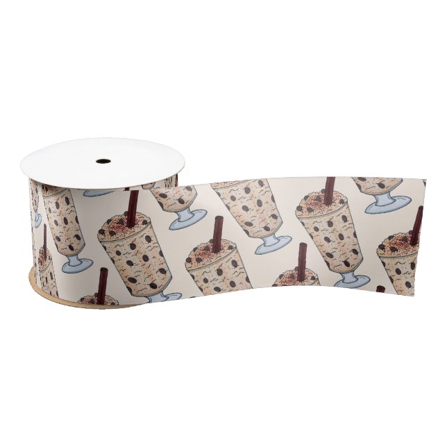Arroz con Dulce Puerto Rican Coconut Rice Pudding Satin Ribbon (Spool)