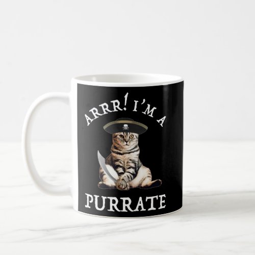Arrr Im A Purrate  Coffee Mug