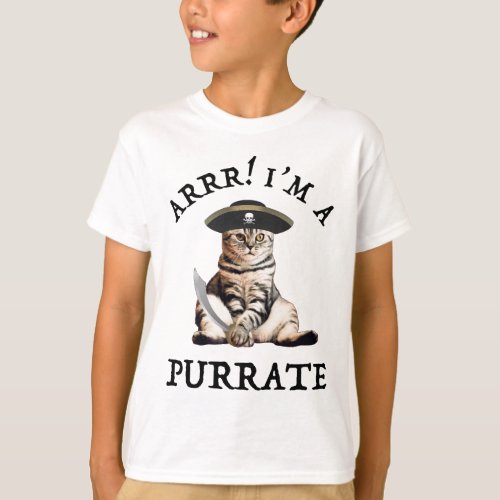 Arrr Im A Purrate T_Shirt