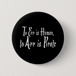 Arrr Pirate Pinback Button