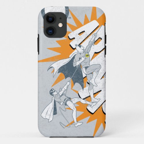 ARRRGH Batman And Robin Climb Graphic iPhone 11 Case