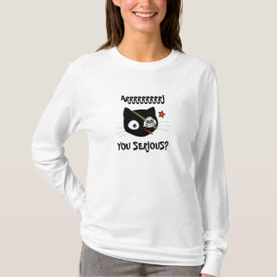 ARRRRR YOU SERIOUS? Pirate Cat T-shirt