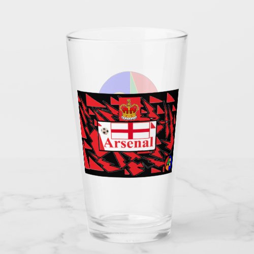 Arsenal 10 drinking glass