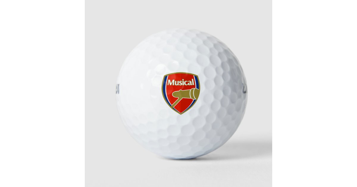 Arsenal golf balls