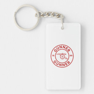 Arsenal gunner keychain