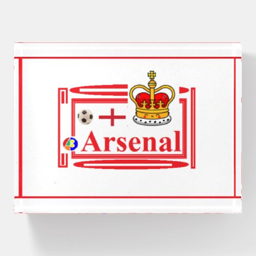 Arsenal Letter Complainant Paperweight