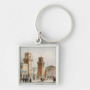 Arsenal of Venezia by Lorenzo Kirchmayr Keychain