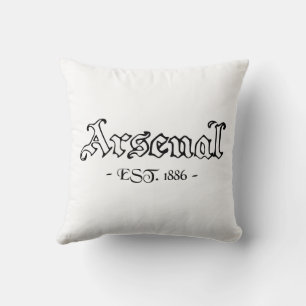 Arsenal Retro Throw Pillow