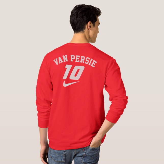 ARSENAL VAN PERSIE LEYENDA T-Shirt (Back Full)