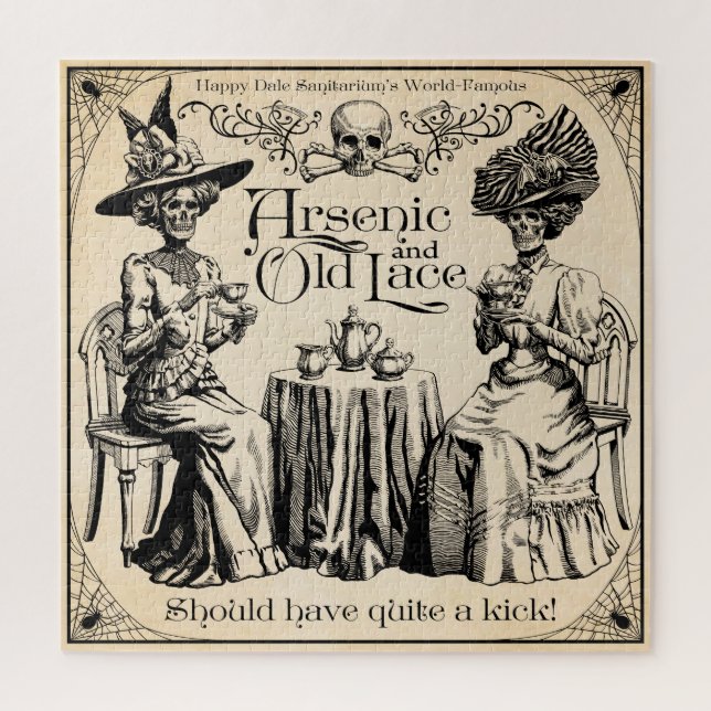 Arsenic and Old Lace Jigsaw Puzzle (Vertical)
