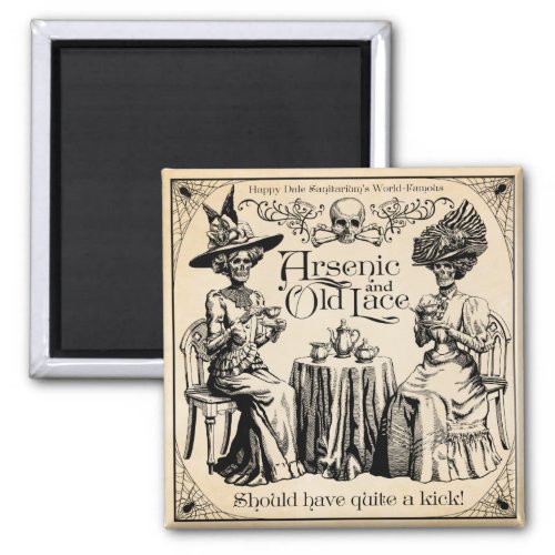 Arsenic and Old Lace Magnet