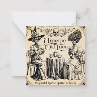 Arsenic and Old Lace Note Card
