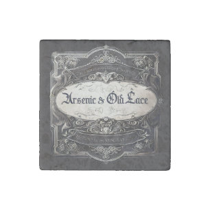 Arsenic & Old Lace Victorian  Stone Magnet
