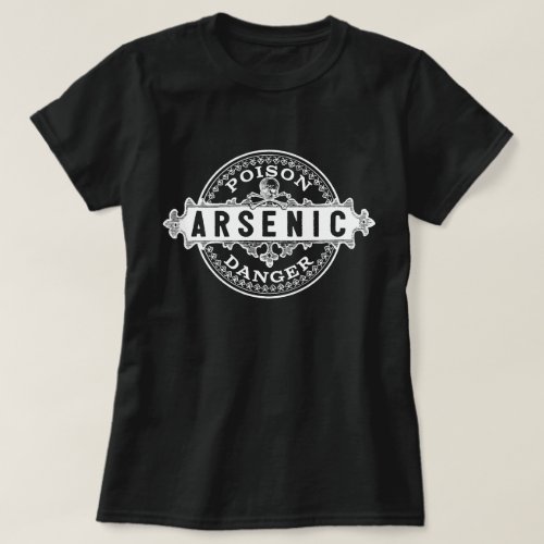 Arsenic Vintage Style Poison Label T_Shirt