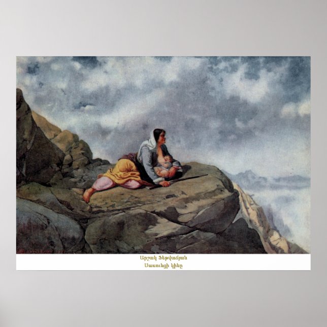 Arshak Fetvadjian, Sasuntsi Kin Poster (Front)