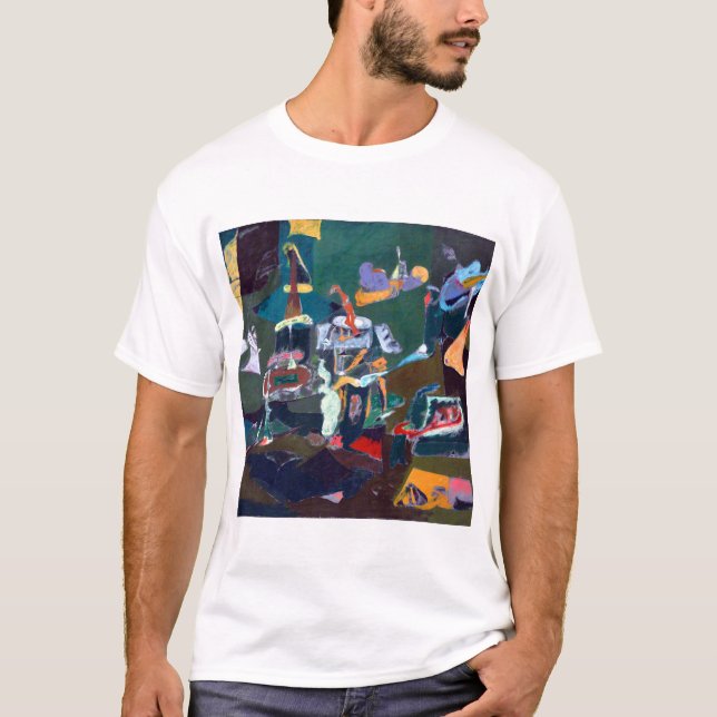 Arshile Gorky Dark Green T-Shirt (Front)
